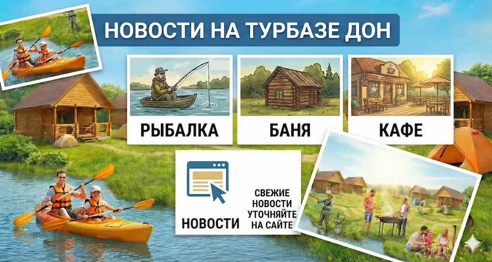 Акции на Турбазе Дон